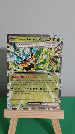 2024 Pokemon TCG Teal Mask Ogerpon EX TWM EN 025/167 Twilight Masquerade - Image 4