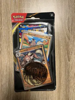 Pokemon TCG: Mega Evolution - Checklane Blister Booster - Lycanroc + Wailord - Image 2