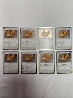 Pokemon TCG Eevee Scarlet And Violet 200 Black Star Promo Destined Rivals x8 - Image 1