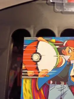 2001 Topps Pokemon TV Animation Edition - ASH KETCHUM Checklist - Johto Series 1 - Image 3