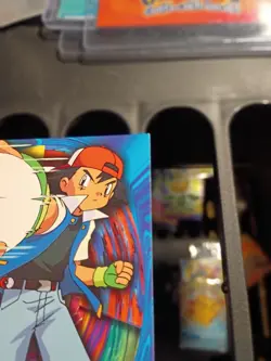 2001 Topps Pokemon TV Animation Edition - ASH KETCHUM Checklist - Johto Series 1 - Image 4