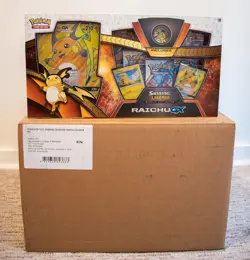 12x Pokemon Shining Legends Special Collection Raichu GX Box Case (60 Packs!) 820650803635 - Image 1