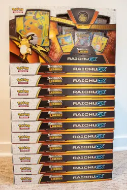 12x Pokemon Shining Legends Special Collection Raichu GX Box Case (60 Packs!) 820650803635 - Image 2