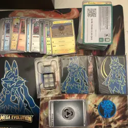 Pokemon Mega Evolution ETB Opened Accessories, Bulk, & Box (NO PACKS OR PROMO) - Image 4