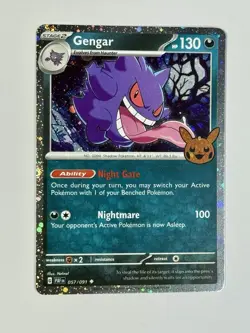 Pokemon TCG - Hengar - 057/091 - 2024 S&V: PAF - Trick Or Trade - Cosmo Rare - Image 2