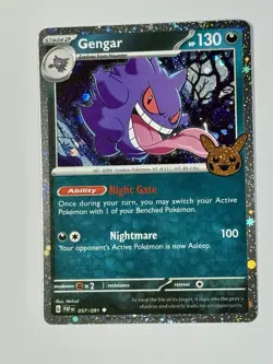 Pokemon TCG - Hengar - 057/091 - 2024 S&V: PAF - Trick Or Trade - Cosmo Rare - Image 3