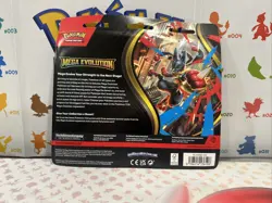 Pokemon TCG: Mega Evolution Three Booster Blister Pack Psyduck Promo NEW Sealed - Image 2