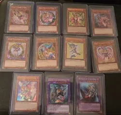 Dark Magician Girl Complete Art Set Quarter Century Alt Art Secret NM YuGiOh - Image 1