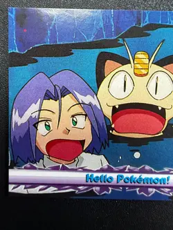 Pokemon Topps Card Hello Pokemon! #56 Team Rocket Pokemon The Movie 2000 - Image 3