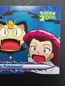 Pokemon Topps Card Hello Pokemon! #56 Team Rocket Pokemon The Movie 2000 - Image 4