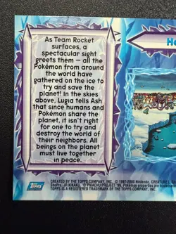 Pokemon Topps Card Hello Pokemon! #56 Team Rocket Pokemon The Movie 2000 - Image 5