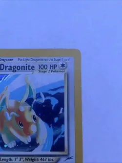 Pokemon TCG Light Dragonite Neo Destiny Holo Card 14/105 Unlimited Rare - Image 4