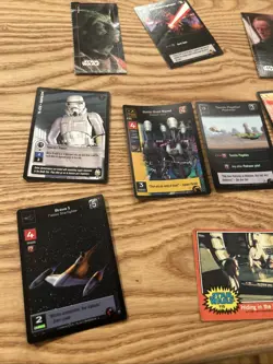 Star Wars TCG Trading Card Game lot (350+), Young Jed AOTC/Sith Rising/etc, foil - Image 2