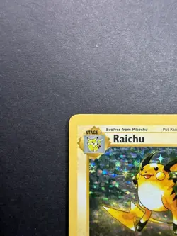 Pokemon Cards: Base Set 1st Edition Holo Rare: Raichu 14/102 - Image 2