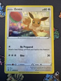 Eevee SWSH212 SWSH: Sword & Shield Promo Cards Holo - Image 1