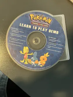 Vintage NEW Pokemon Trading Card Game Learn to Play Demo CD-ROM (Mac & PC) 2005 - Image 5
