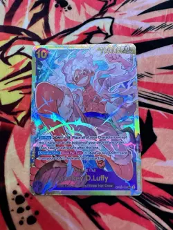 OP05-119 Monkey D. Luffy SEC One Piece TCG English Card - Image 1