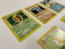 Shadowless Pokemon Card Base Set Lot Raticate Magnemite Machoke Wartortle Kakuna - Image 3