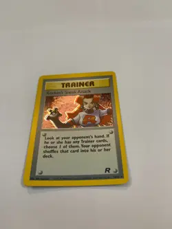 Holo Rocket’s Sneak Attack 16/82 Team Rocket Pokemon Card TCG WOTC - Image 2