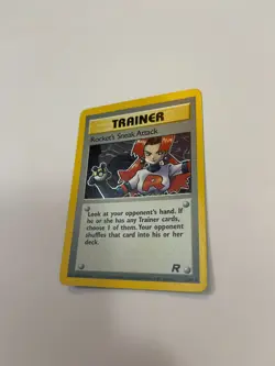 Holo Rocket’s Sneak Attack 16/82 Team Rocket Pokemon Card TCG WOTC - Image 4