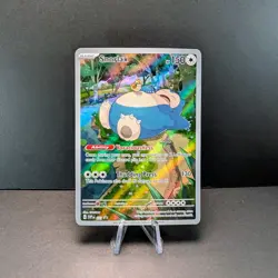 Pokemon TCG Snorlax SVP51 Black Star Promo Card 151 ETB NM (Read Description) - Image 1