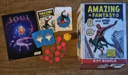 Magic the Gathering Spider-Man Gift Bundle Packaging & Spindown Only NO CARDS - Image 1