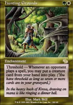 MTG - Hunting Grounds - Judgment - NM, English Magic FLAT RATE SHIP - Image 1