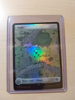 Plains Foil Land, Lord Of The Rings #272, MTG Magic The Gathering - Image 1