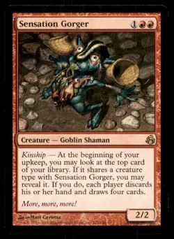 MTG Sensation Gorger LP Light Play Morningtide [4091] - Image 1