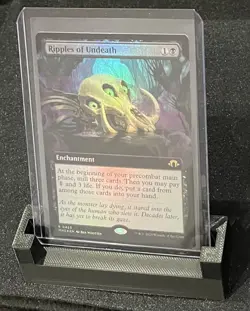 Ripples of Undeath 455 MH3 Extended Art Modern Horizons 3 Rare Foil MTG Mint - Image 1