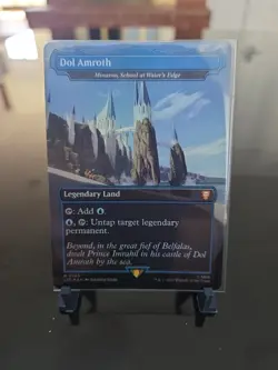 Dol Amroth - Minamo, School at Water's Edge Borderless Foil NM-M Unplayed 0053 - Image 1