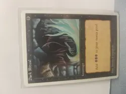 NM, Dark Ritual 4th Ed. Magic the Gathering - Image 1