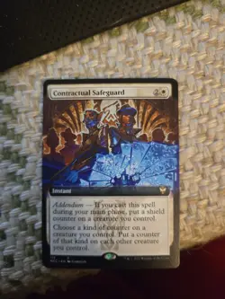 Contractual Safeguard (Extended Art) Commander: Streets of New Capenna Regular - Image 1