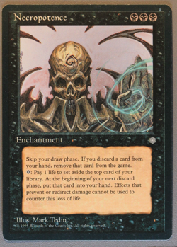 Necropotence - MTG - Ice Age - Magic: The Gathering - Image 1
