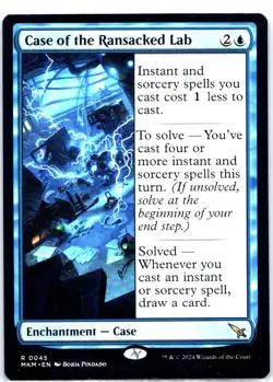 #45 Case of the Ransacked Lab Murders at Karlov Manor Rare - Image 1