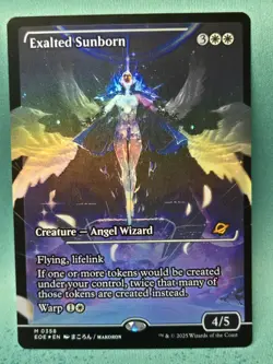 Exalted Sunborn (Showcase) - Edge of Eternities (EOE) *FOIL* - Image 1