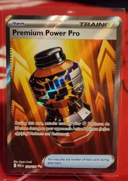 Premium Power Pro 174/132 Pokemon TCG ME01 Mega Evolution Full Art Ultra Rare - Image 1