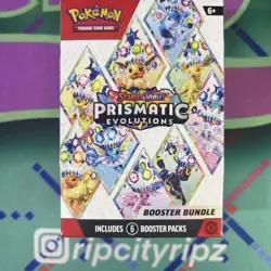 Pokemon TCG Prismatic Evolutions Booster Bundle Scarlet and Violet New Sealed - Image 1