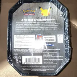 Pokemon TCG 25th Anniversary Celebrations Tin Dark Sylveon V Factory Sealed - Image 2