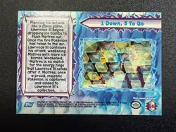 Topps Pokemon the Movie 2000 #16 1 Down, 3 To Go Moltres - Image 2