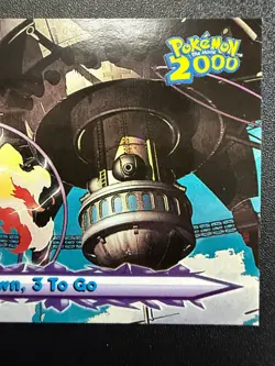 Topps Pokemon the Movie 2000 #16 1 Down, 3 To Go Moltres - Image 4
