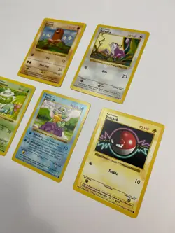 Shadowless Pokemon Base Set Lot Bulbasaur Squirtle Voltorb Rattata Diglett - Image 4