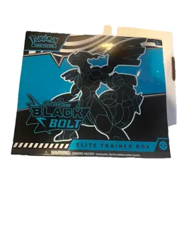 Pokemon TCG: Black Bolt - Elite Trainer Box (ETB)- New/Factory Sealed - Image 2