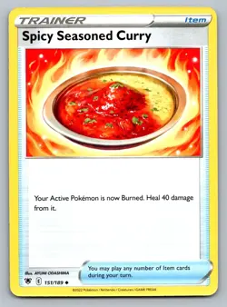 Pokemon TCG Astral Radiance Spicy Seasoned Curry #151 - Image 1