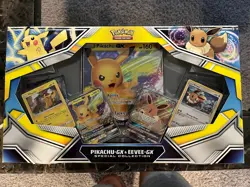 POKEMON TCG PIKACHU-GX & EEVEE-GX SPECIAL COLLECTION BOX NEW FACTORY SEALED - Image 1