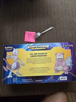 Pokemon TCG XY Evolutions Kanto Power Collection Box Mewtwo EX Sealed 820650809446 - Image 2