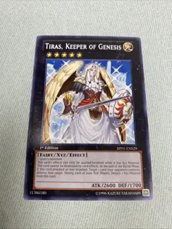 Yugioh - Tiras, Keeper of Genesis BP01-EN029 1st Edition VLP/NM X1 - Image 1