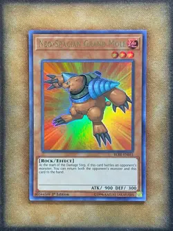 Yugioh Neo-Spacian Grand Mole BLRR-EN051 Ultra Rare 1st Ed LP - Image 1