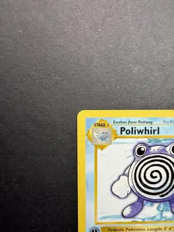 Pokemon Cards: Base Set 1st Edition Uncommon: Poliwhirl 38/102 - Image 2