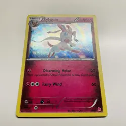 Pokemon TCG Sylveon 30/30 XY Trainer Kit English 2014 Holo Rare Card - Image 2